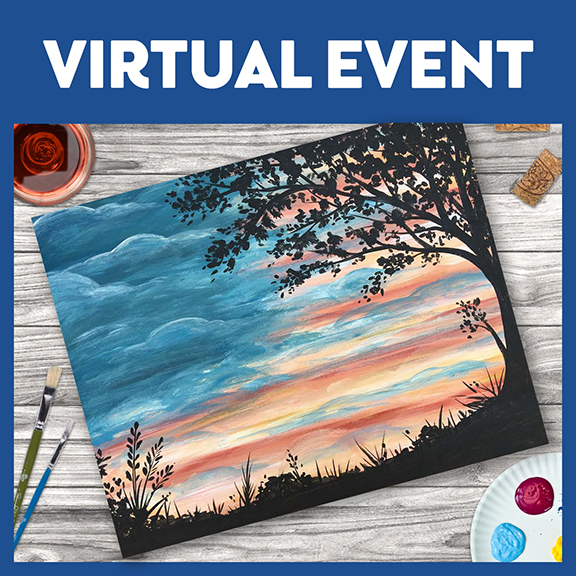 Live Virtual Event - Paint in the safety of your own home!